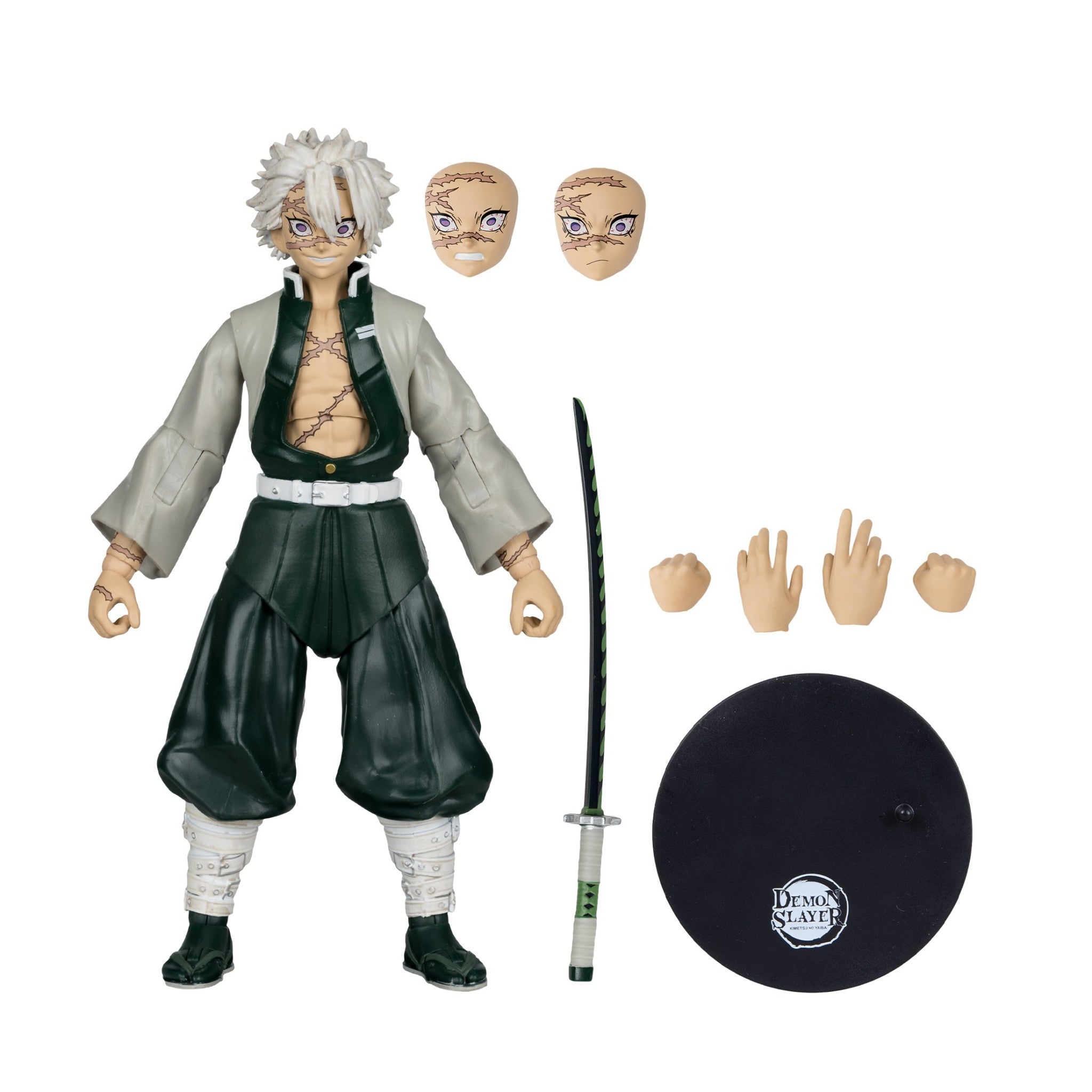 Demon Slayer Sanemi Shinazugawa 7" Figure - McFarlane Toys - 0