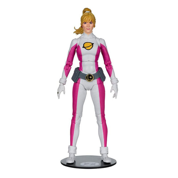 DC Multiverse DC Classic Saturn Girl PLATINUM - McFarlane Toys