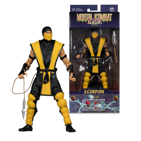 Mortal Kombat Klassic Scorpion 7" Figure - McFarlane Toys
