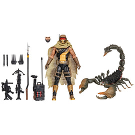 G.I. Joe Classified Series 6" Figure #180 Cobra Desert Scorpion & SKRP10N-25 - 0