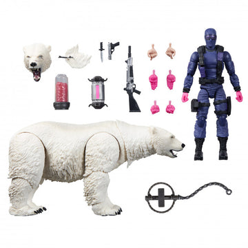 G.I. Joe Classified Series 6" Figure #161 Snake Eyes & Polar Bear - 0