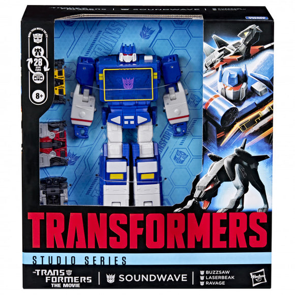 Transformers Studio Series Leader Class Transformers The Movie Soundwave
