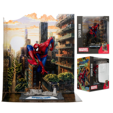 Marvel Spider-Man 1:10 Scale Spider-Man #6 Cover By Todd McFarlane - McFarlane