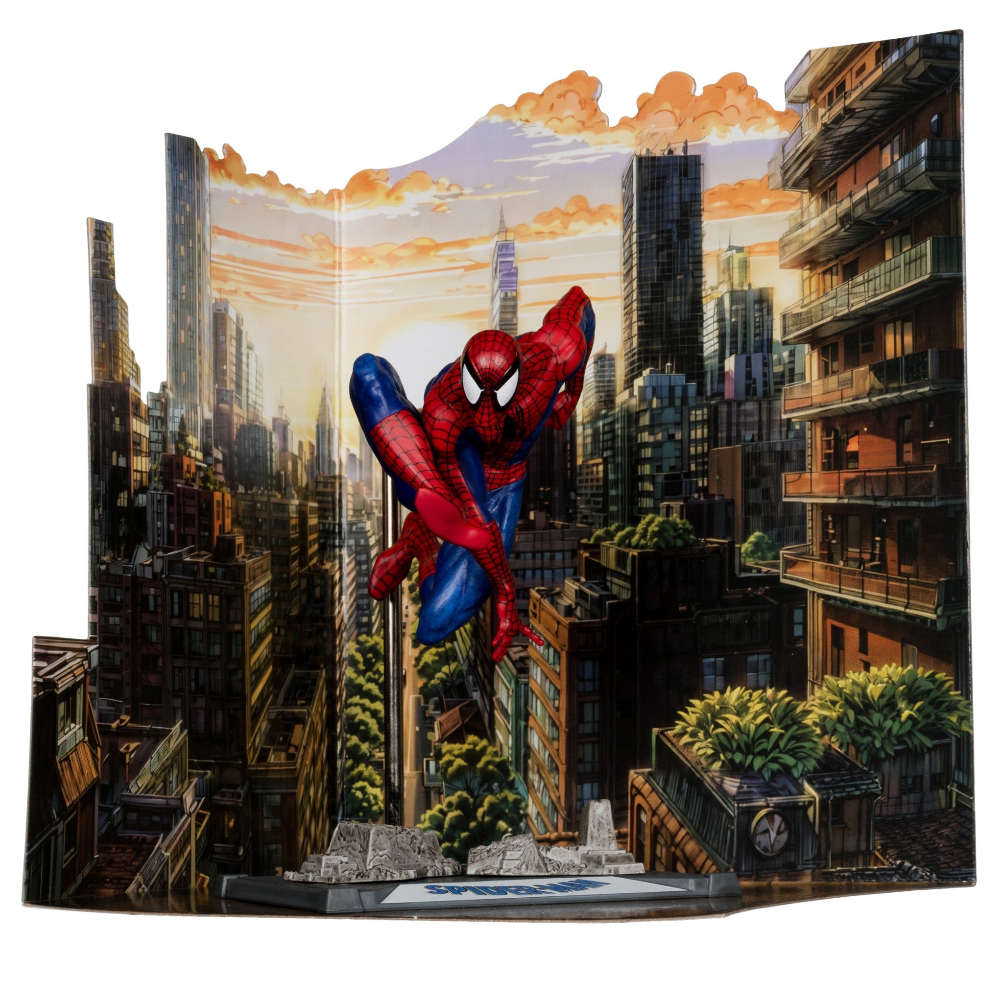 Marvel Spider-Man 1:10 Scale Spider-Man #5 Cover By Todd McFarlane - McFarlane