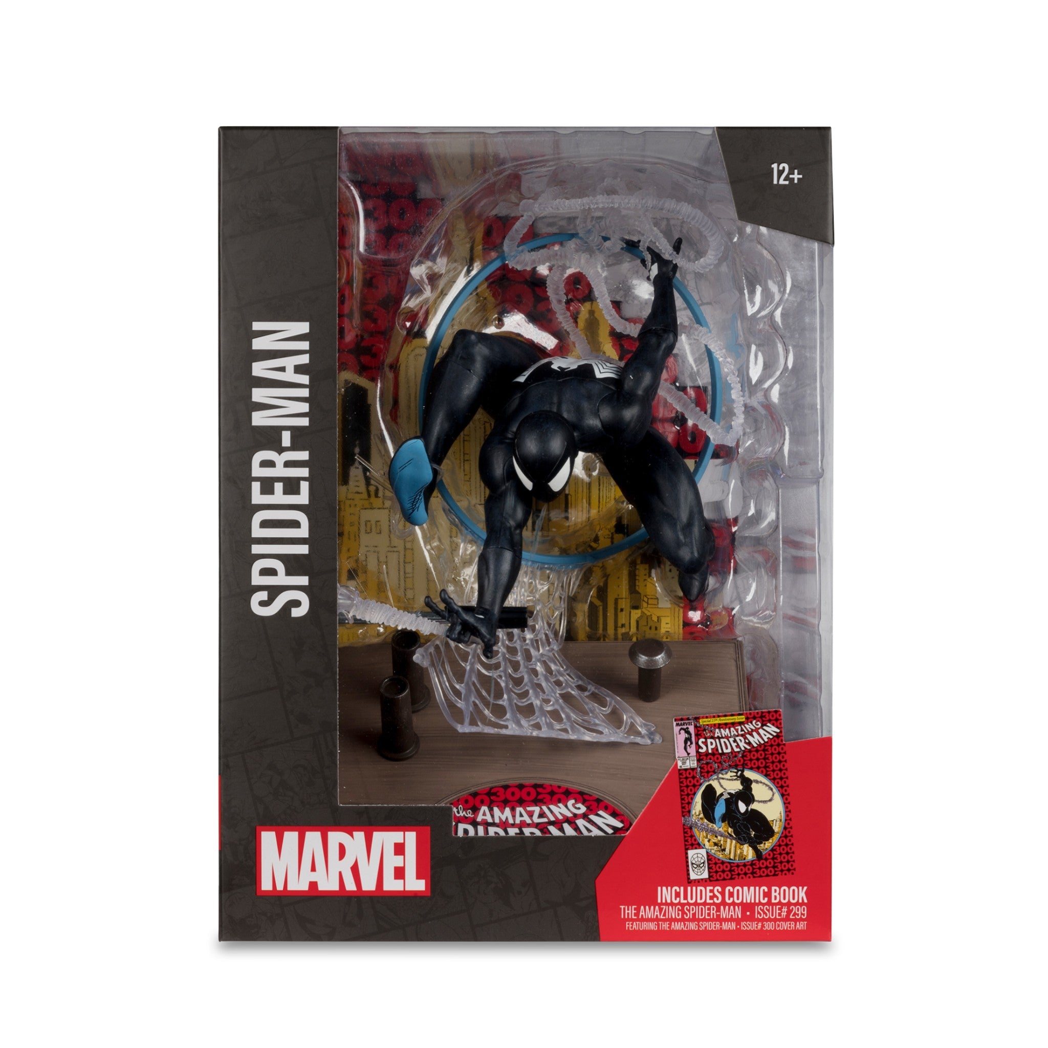 Marvel Spider-Man Symbiote Suit 1:6 Scale The Amazing Spider-Man #300 McFarlane