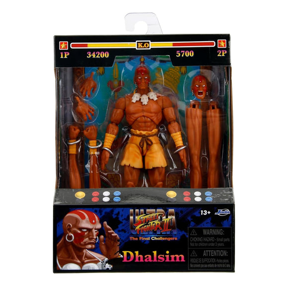 Street Fighter Dhalsim 6" Figure - Jada Toys