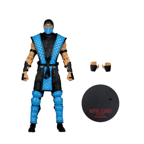 Mortal Kombat Klassic Sub-Zero 7" Figure - McFarlane Toys