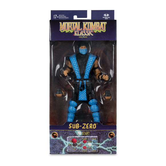 Mortal Kombat Klassic Sub-Zero 7" Figure - McFarlane Toys