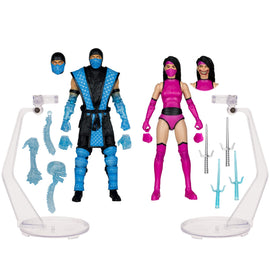 Mortal Kombat Klassic Sub-Zero vs Milena 2 Pack 7" Figures - McFarlane Toys - 0