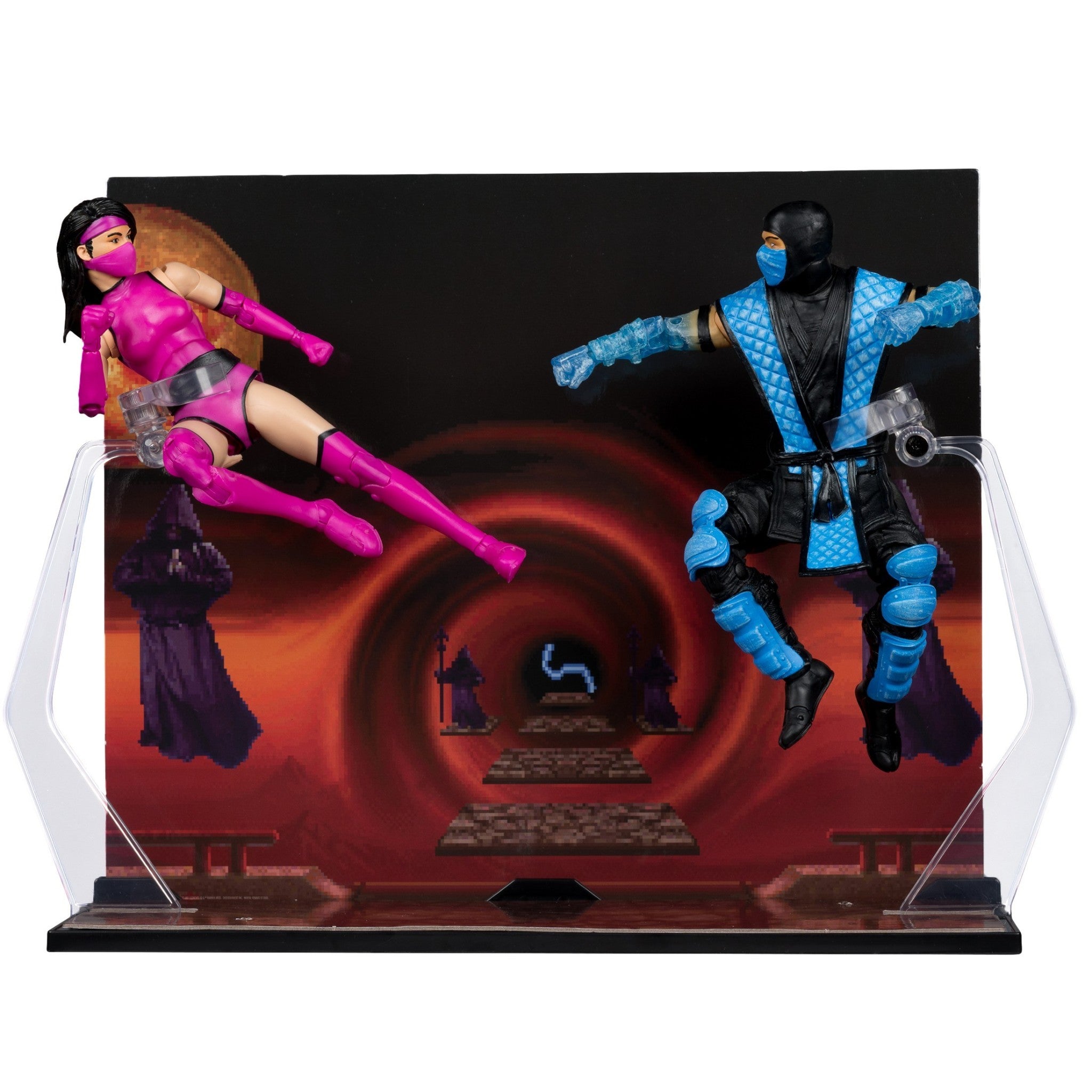 Mortal Kombat Klassic Sub-Zero vs Milena 2 Pack 7" Figures - McFarlane Toys