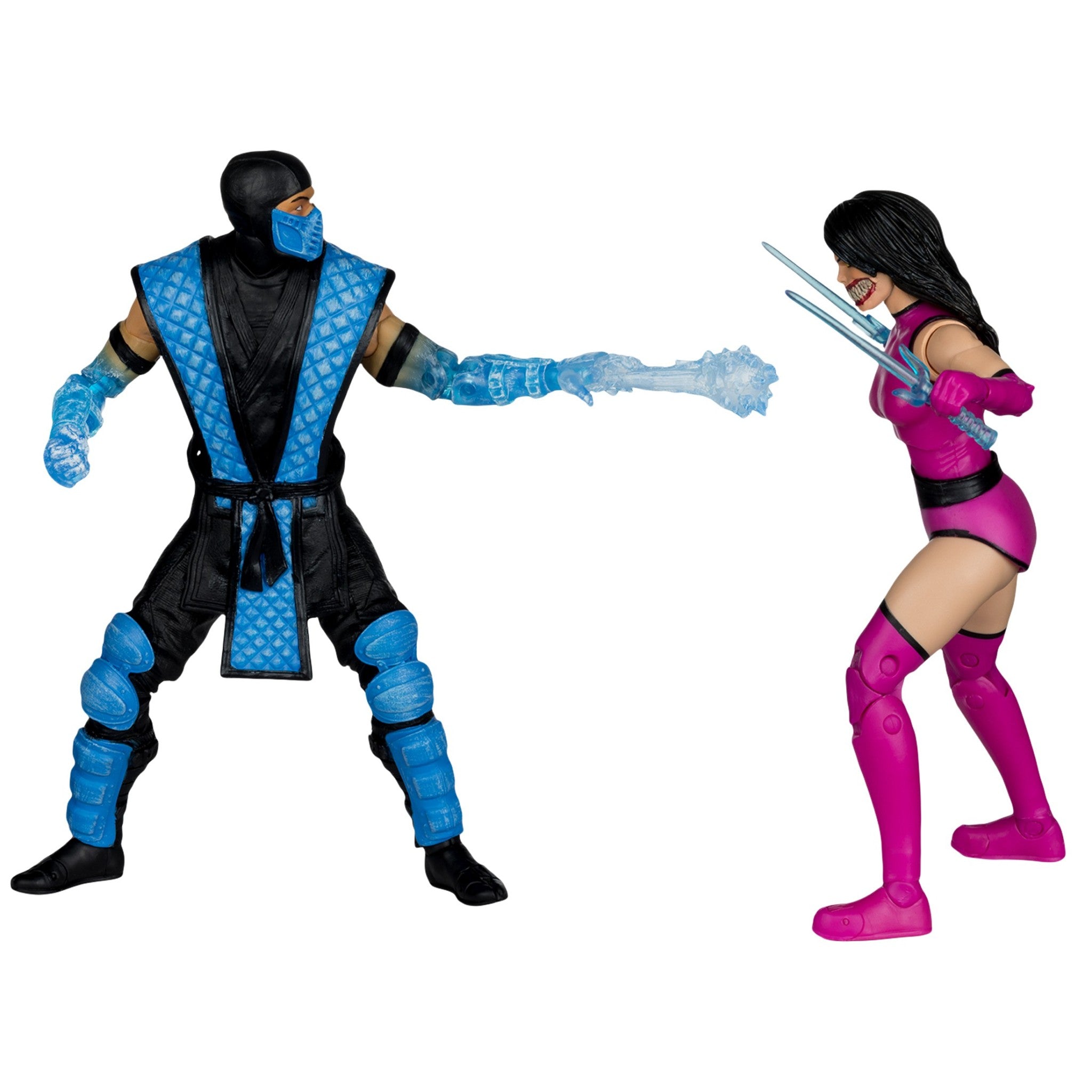 Mortal Kombat Klassic Sub-Zero vs Milena 2 Pack 7" Figures - McFarlane Toys