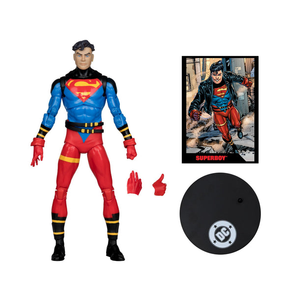 DC Direct Page Punchers Superboy Return of Superman 7" with Comic - McFarlane
