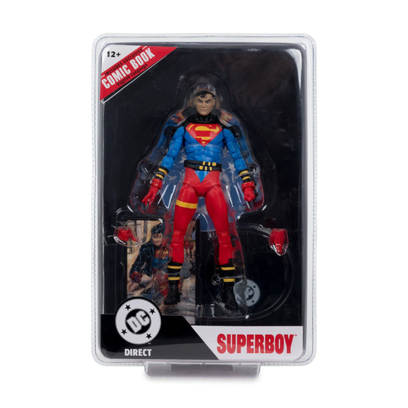 DC Direct Page Punchers Superboy Return of Superman 7" with Comic - McFarlane