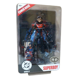 DC Direct Page Punchers Superboy Return of Superman 7" with Comic PLATINUM
