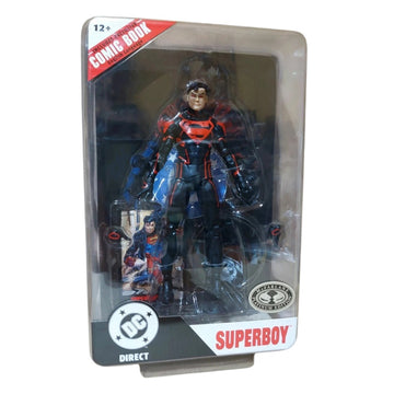 DC Direct Page Punchers Superboy Return of Superman 7" with Comic PLATINUM