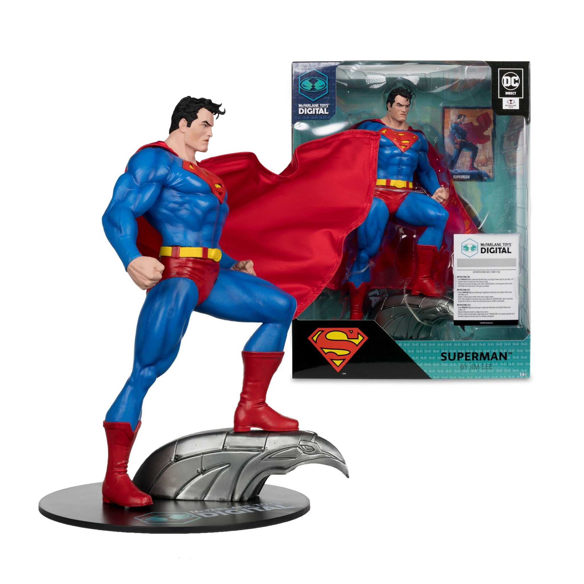 DC Multiverse DC Direct Superman by Jim Lee 1:6 12" Digital - McFarlane Toys