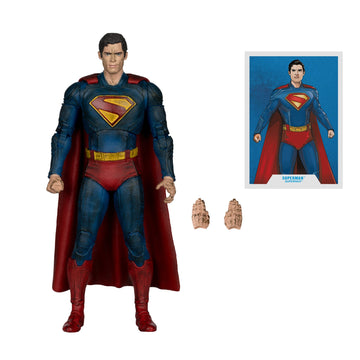 DC Multiverse Superman Legacy Superman Battle Damage Gold Label - McFarlane Toys - 0