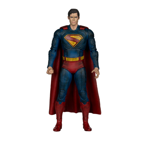 DC Multiverse Superman Legacy Superman Battle Damage Gold Label - McFarlane Toys