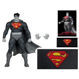 DC Multiverse Batman DKR Superman Black & White Accent Gold Label - McFarlane - 0