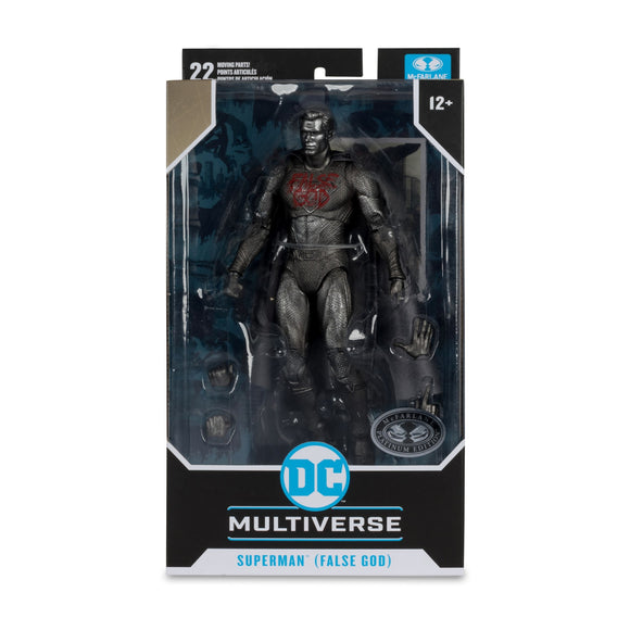 DC Multiverse Batman vs Superman Superman False God PLATINUM - McFarlane Toys