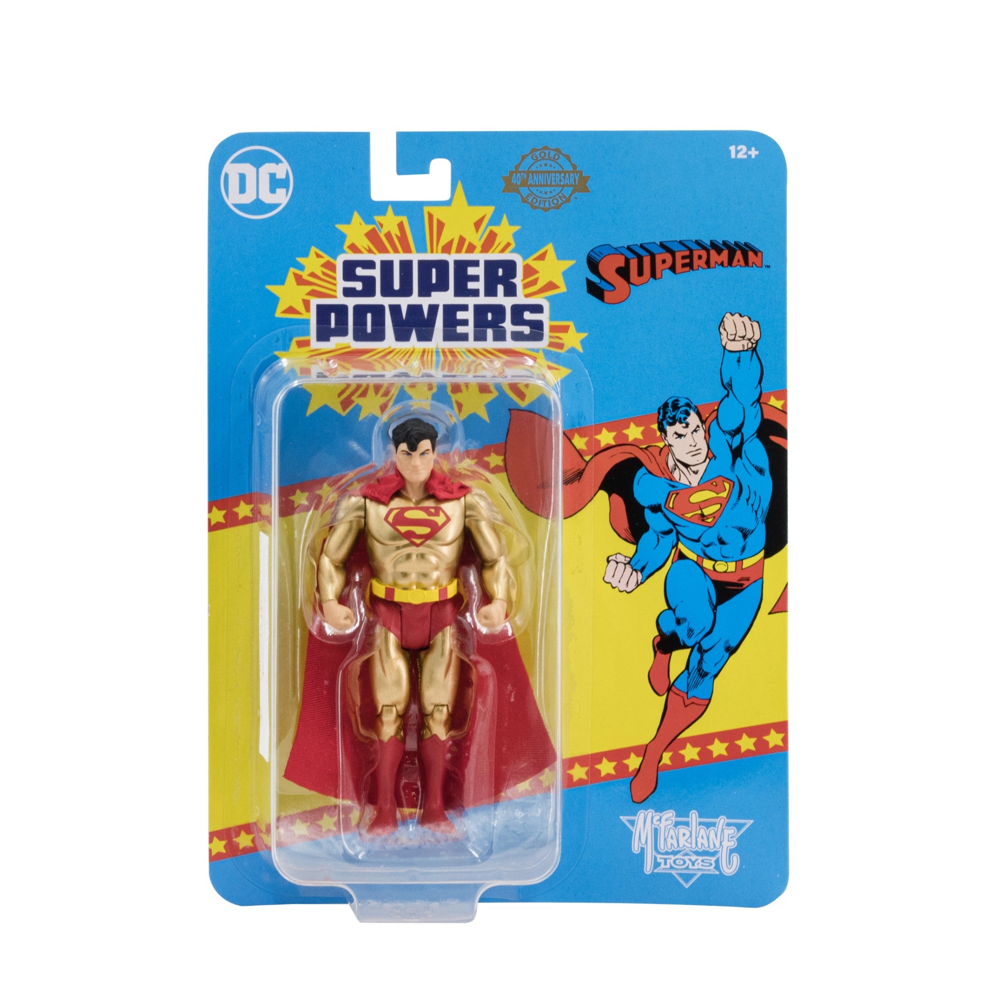 DC Direct Super Powers 2024 Superman Gold - McFarlane Toys