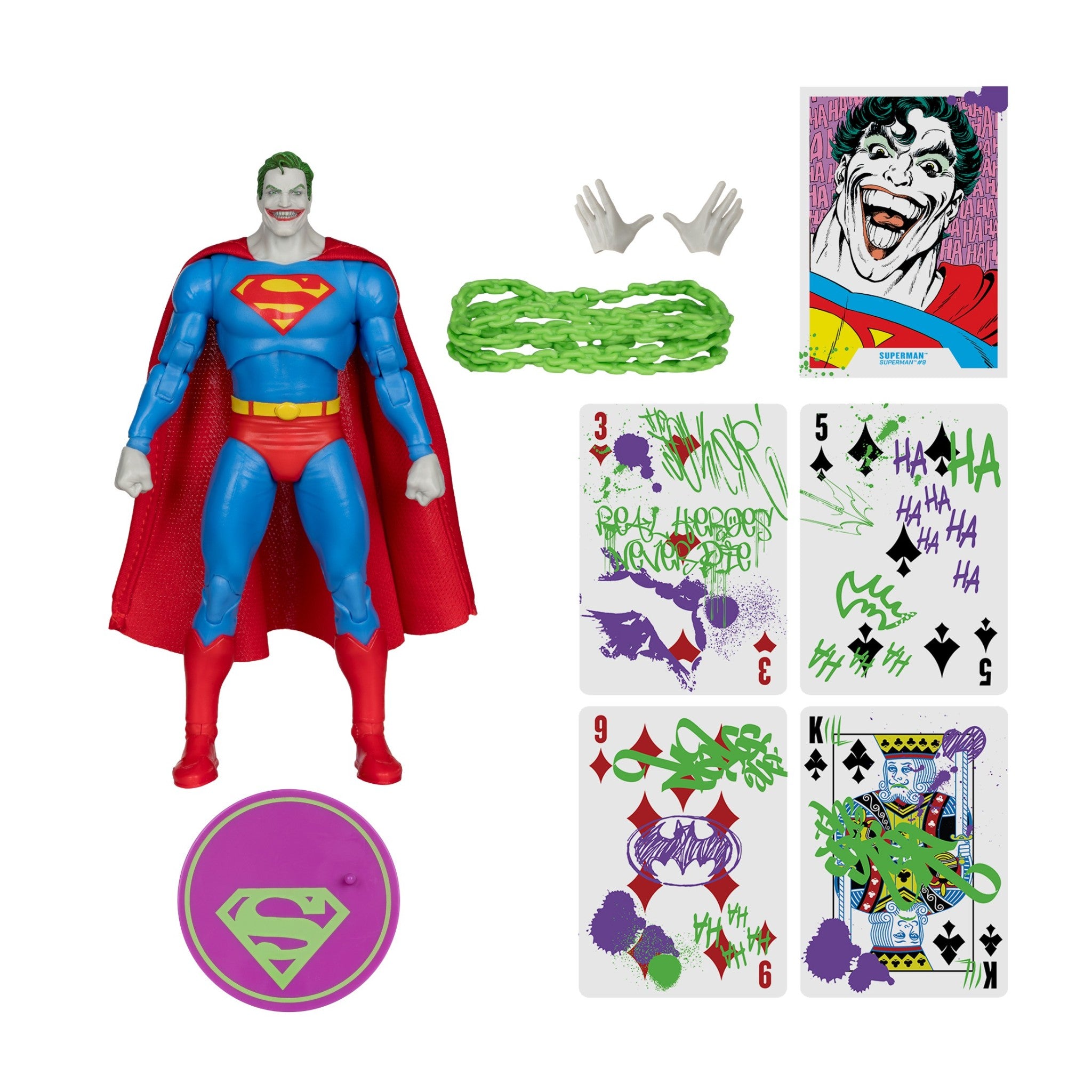 DC Multiverse Superman #9 Jokerized Gold Label - McFarlane - 0