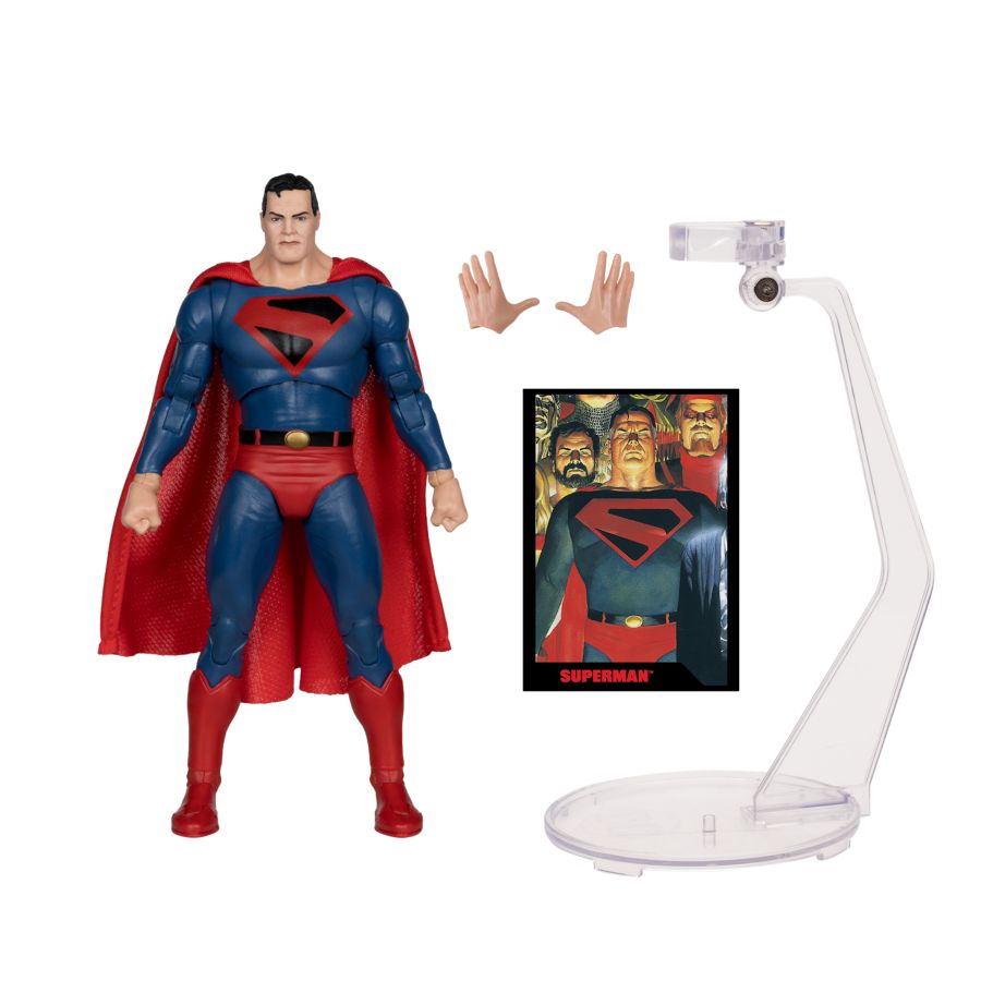 DC Direct Page Punchers Superman Kingdom Come 7" with Comic - McFarlane