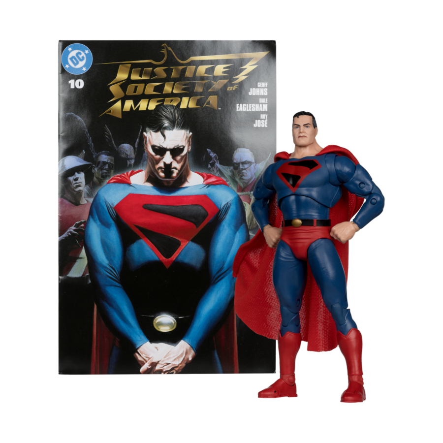 DC Direct Page Punchers Superman Kingdom Come 7" with Comic - McFarlane