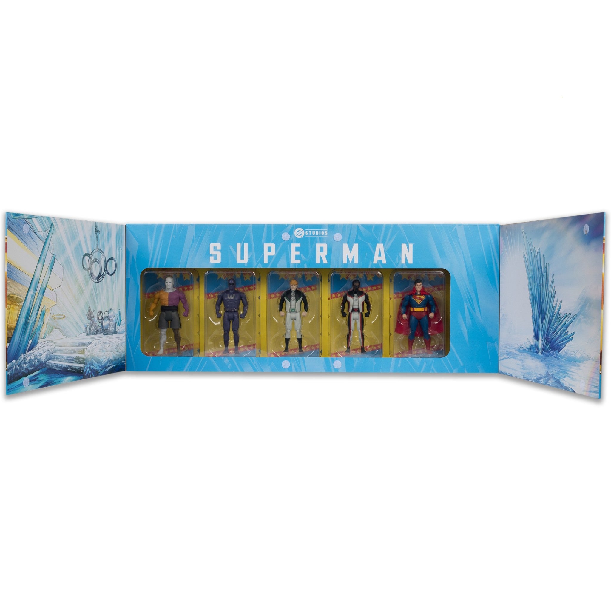 DC Direct Super Powers 2025 Superman Legacy 5 Pack Gold Label - McFarlane Toys