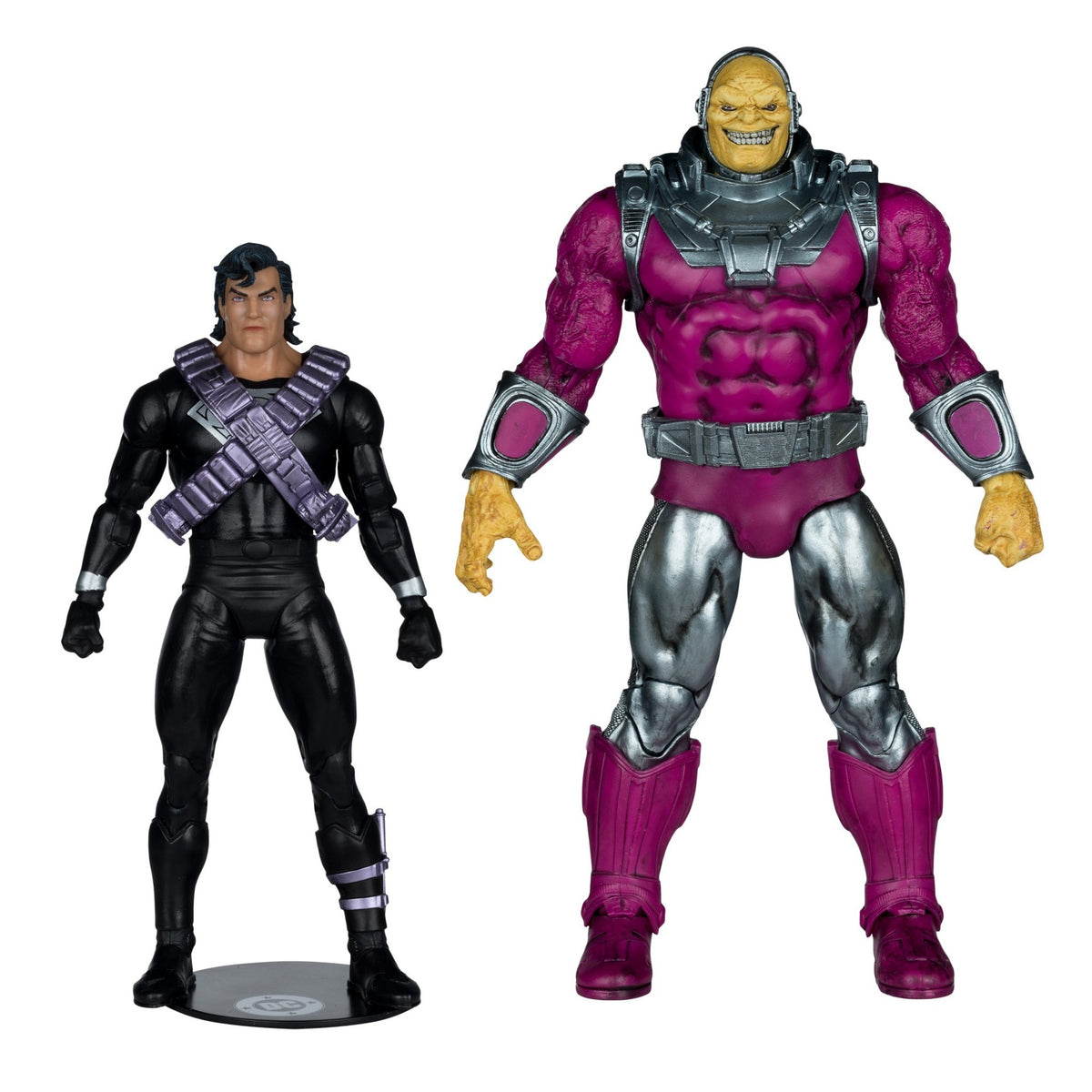 DC Multiverse Return of Superman Superman vs Mongul 2 Pack- McFarlane ...