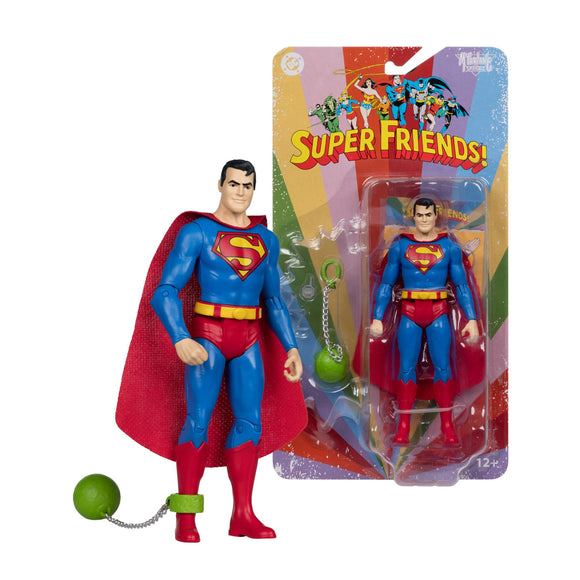 DC Retro Super Friends Superman 6" Figure - McFarlane Toys