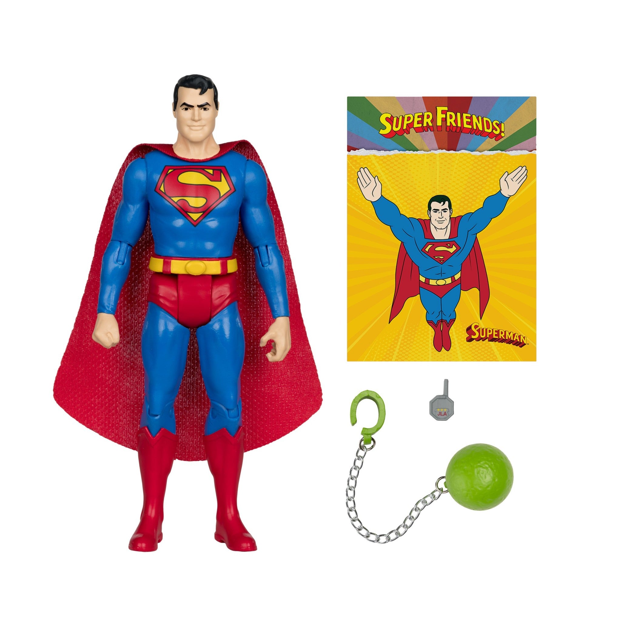 DC Retro Super Friends Superman 6" Figure - McFarlane Toys - 0