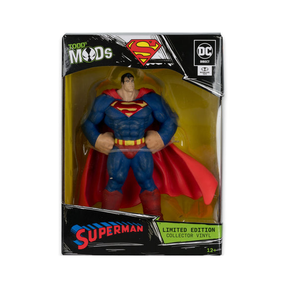 Todd's Mods Superman Limited Edition Collector Vinyl 4.5" Figure - McFarlane Toy