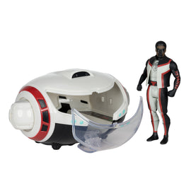 DC Direct Super Powers 2025 Superman Legacy T-Craft Vehicle & Mr Terrific - 0