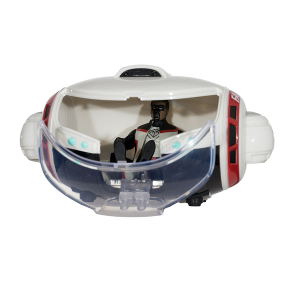 DC Direct Super Powers 2025 Superman Legacy T-Craft Vehicle & Mr Terrific