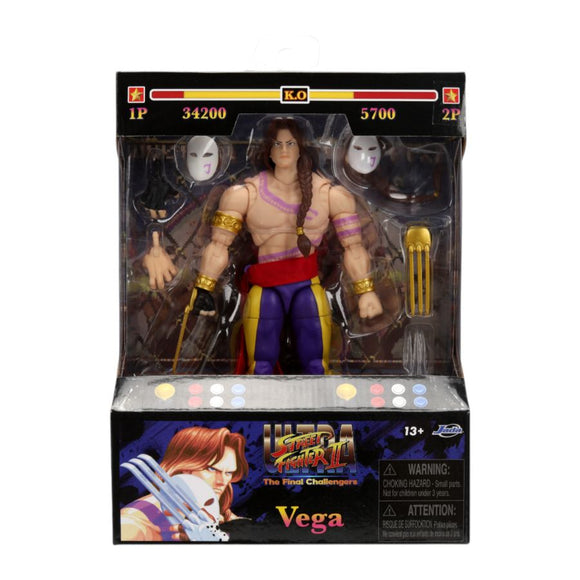 Street Fighter II Vega 6" Figure - Jada Toys