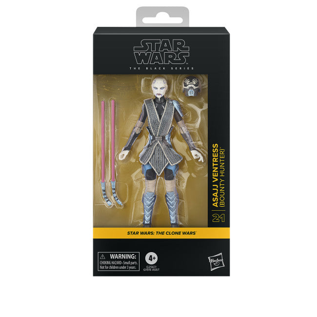 Star Wars Black Series 6" Clone Wars Asajj Ventress Bounty Hunter