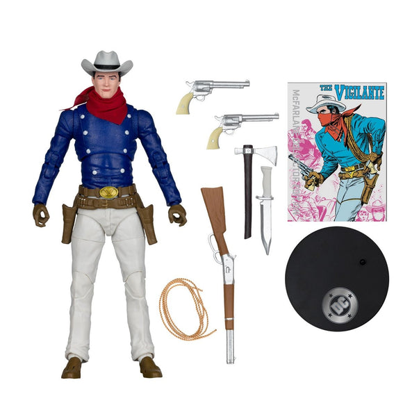 DC Multiverse Collector Edition All Star Squadron Vigilante PLATINUM - McFarlane