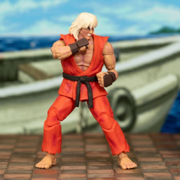 Street Fighter Violent Ken DELUXE 6" Figure - Jada Toys
