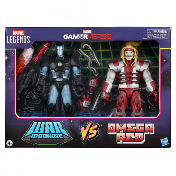 Marvel Legends 6" Gamerverse War Machine vs Omega Red