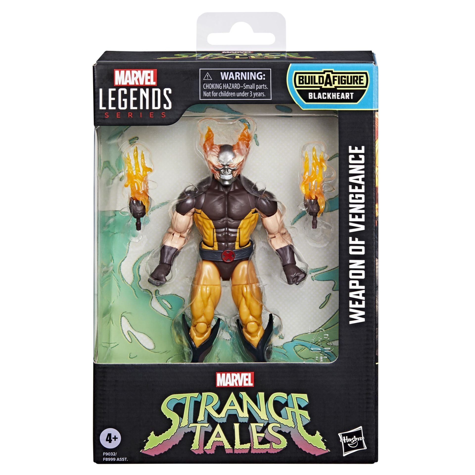 Marvel Legends Strange Tales Blackheart BAF 6" Weapon of Vengeance