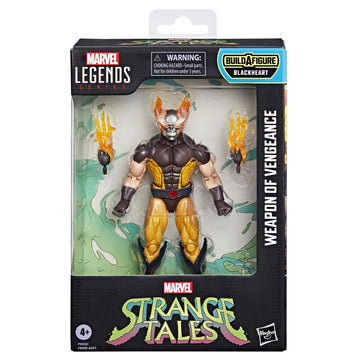 Marvel Legends Strange Tales Blackheart BAF 6" Weapon of Vengeance