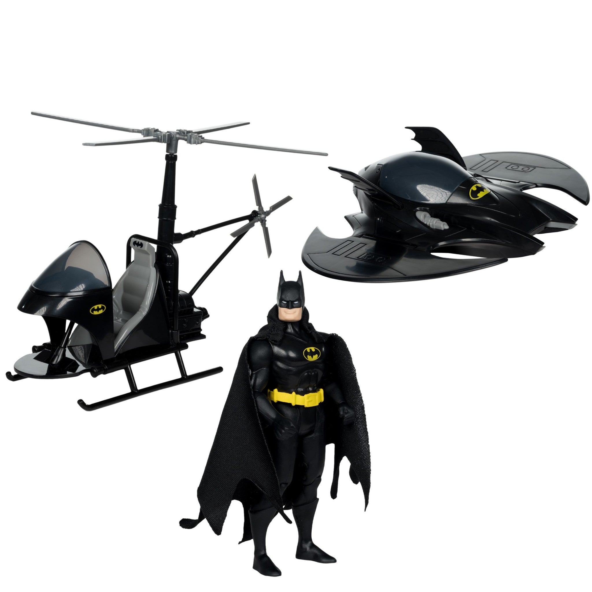 DC Direct Super Powers Batman Batwing Whirlybat 3 Pack Gold Label - McFarlane - 0