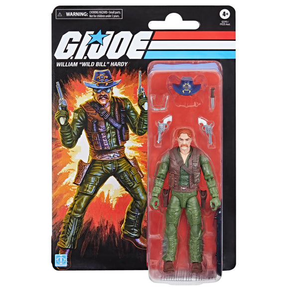 G.I. Joe Classified Series Retro Cardback 6" Figure William "Wild Bill" Hardy