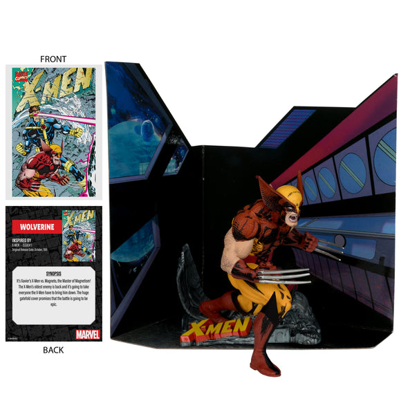 Marvel Wolverine 1:10 Scale X-Men #1 By Jim Lee - McFarlane Toys