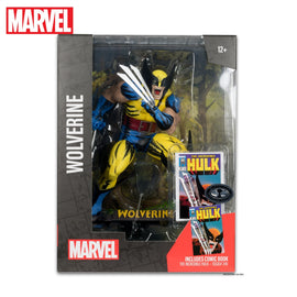 Marvel Wolverine 1:6 Scale Incredible Hulk #340 PLATINUM - McFarlane Toys