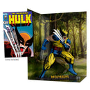 Marvel Wolverine 1:6 Scale Incredible Hulk #340 PLATINUM - McFarlane Toys-2