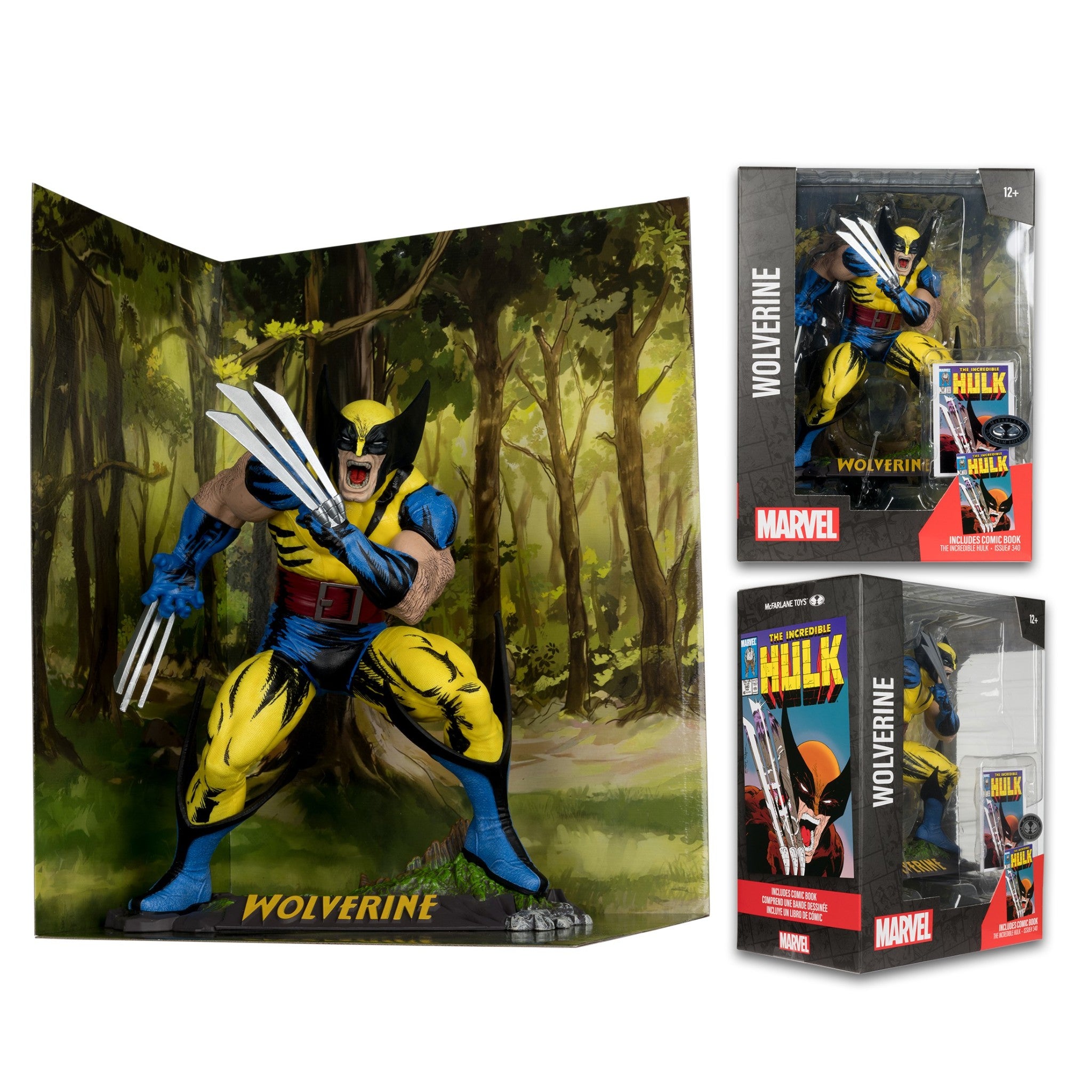 Marvel Wolverine 1:6 Scale Incredible Hulk #340 PLATINUM