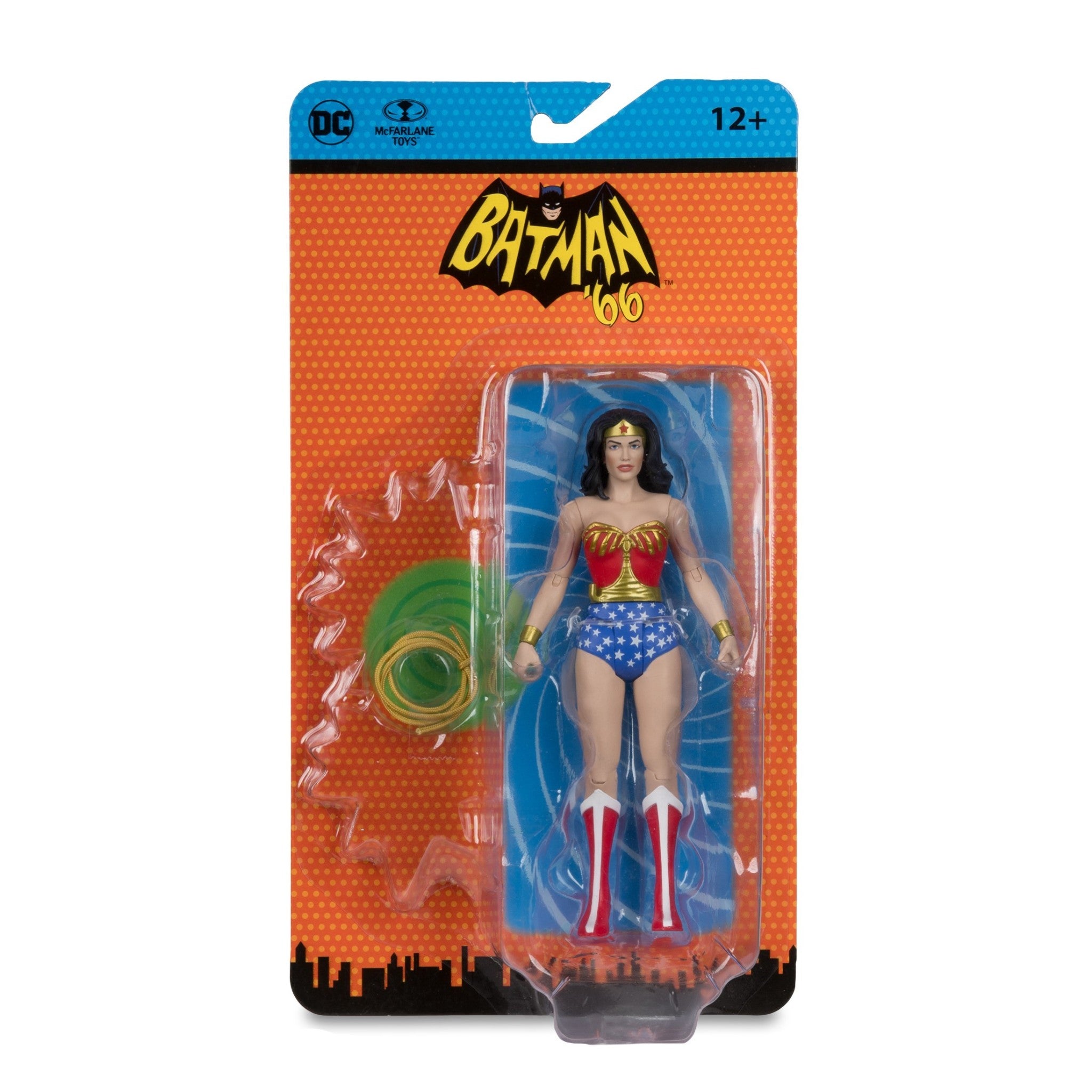 DC Retro Batman Classic TV Series 1966 Wonder Woman Comic 6" - McFarlane Toys