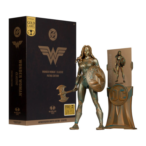 DC Multiverse Patina Wonder Woman Classic Gold Label - McFarlane Toys